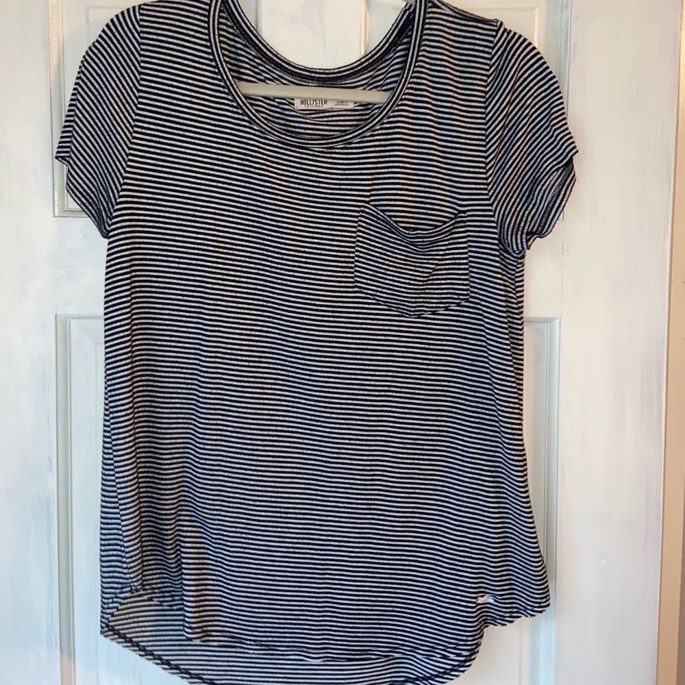 Hollister striped tshirt
